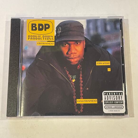 Boogie Down Productions - Edutainment CD hip hop rap krs-one - Picture 1 of 3